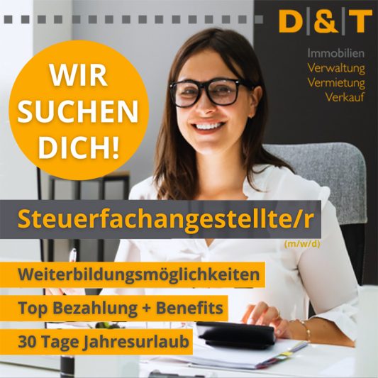 Für unser Büro in Göttingen suchen wir zum nächstmöglichen Zeitpunkt einen Steuerfachangestellte (m/w/d)