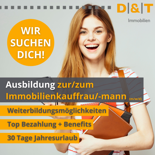 Ausbildung zum/zur Immobilienkauffrau/-mann (m/w/d)